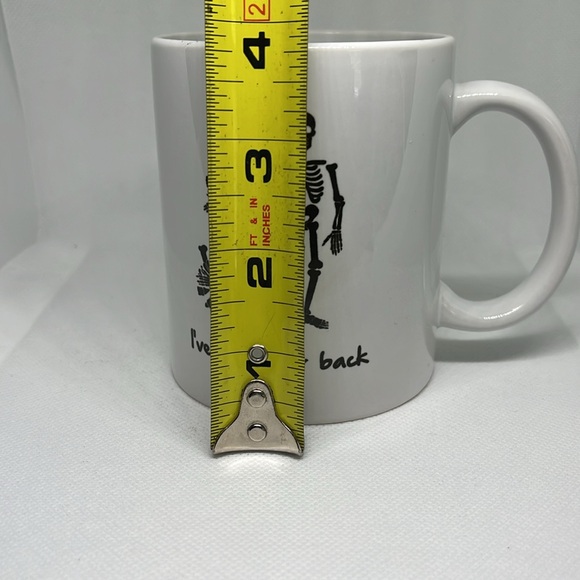 Skeleton mug I’ve got your back 10 oz - Picture 6 of 7
